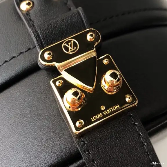 With Vuitton BOITE PETITE Leather CHAPEAU Alligator Louis 0425